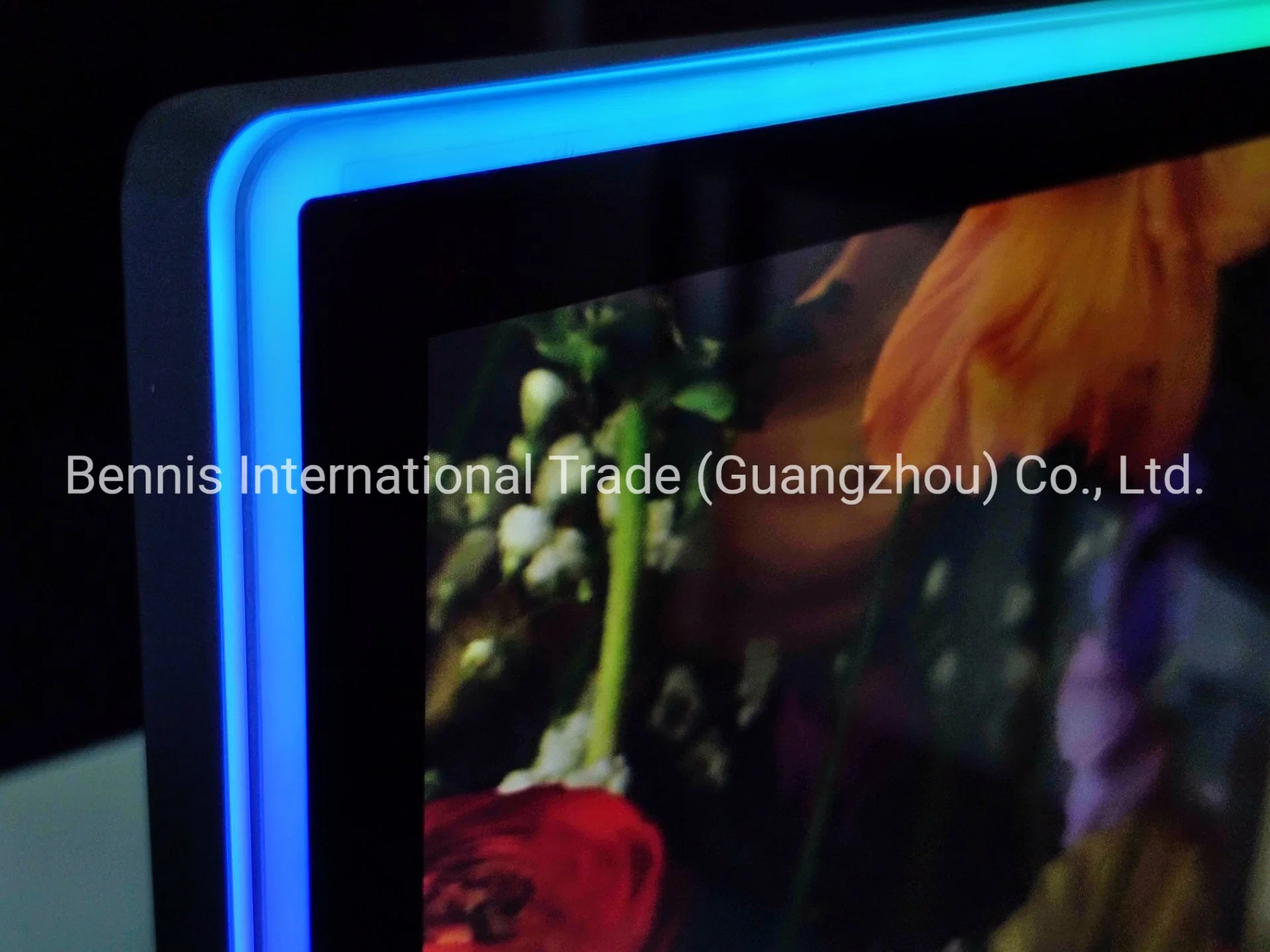 4K Curved LCD Player Wireless Touch Screen