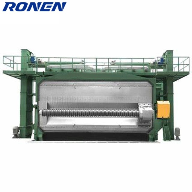 Cold Rolled Steel Strip Roller Wire Coil Shot Blast Cleaning Machine