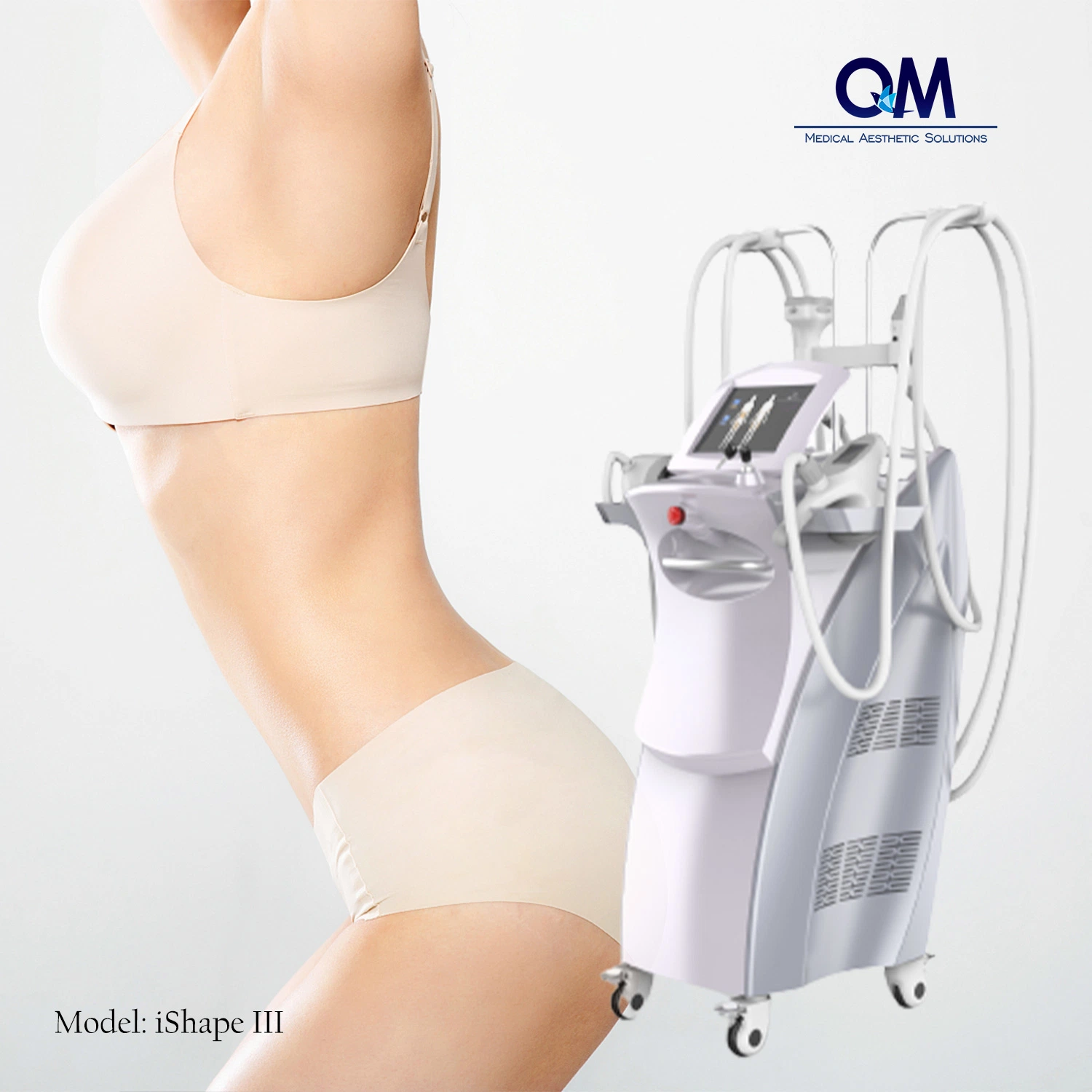 1 rolo de RF em forma de moldagem corporal em forma de Ishape III Vácuo Ultrasound cavitação peso perda de gordura Body Sculpting Machine Celulite Remoção Gestão da carroçaria