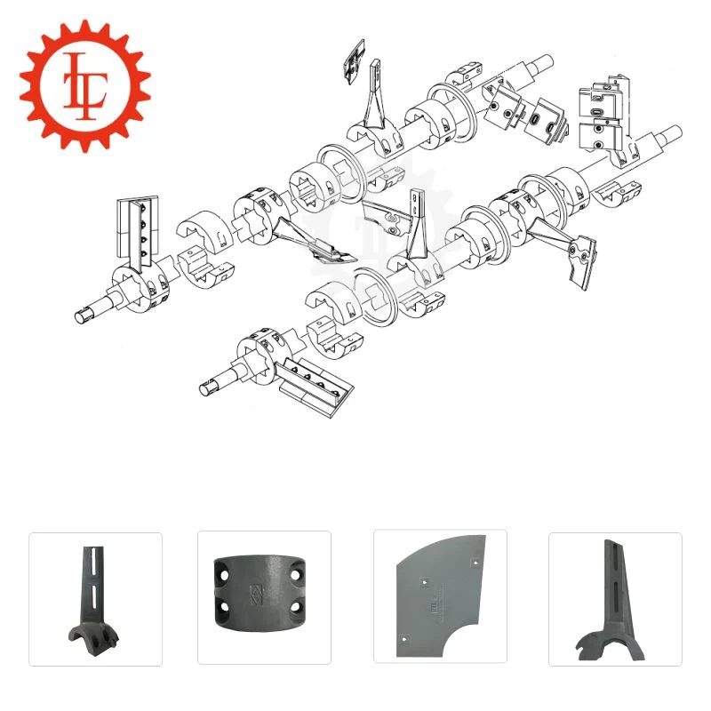 Alloy Steel Bhs Sicoma Mixer Arm Spare Parts for Concrete Mixing Plant