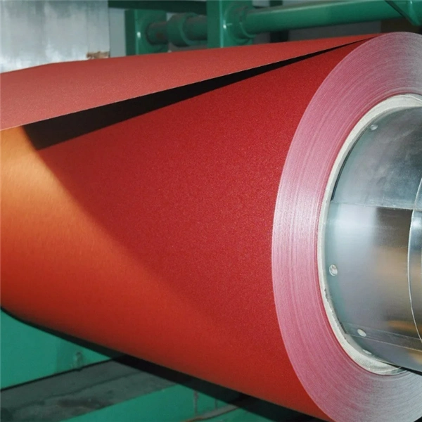 Cold Rolled PE/PVDF/HDP/SMP Prepainted Zinc Printed/Filmed/Pressed/Matte Galvalume Steel Sheet Strip PPGL Hot DIP Ral Color Galvanized Steel Coil