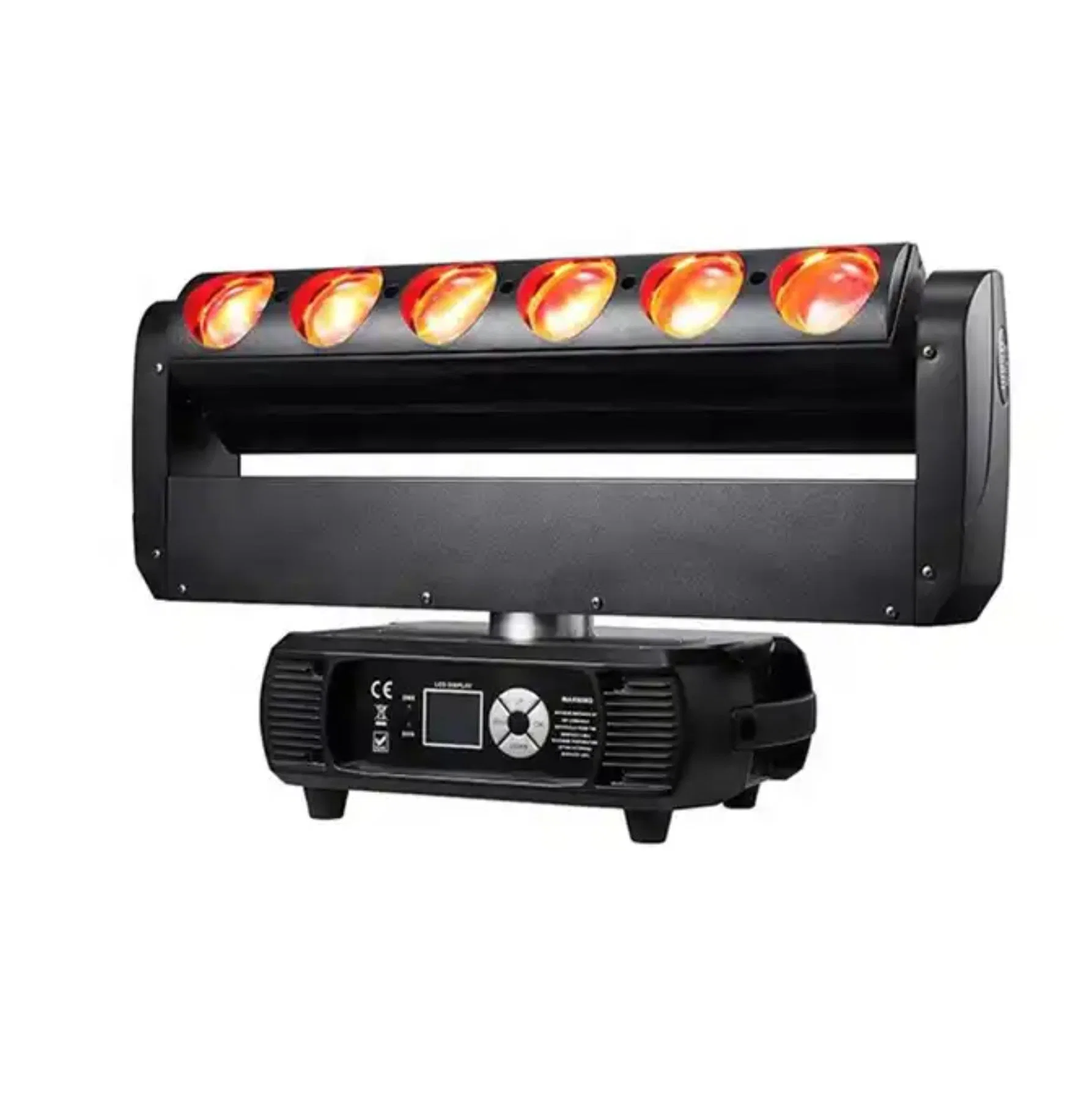 DJ Stage Light Pixel 6 x 40 W RGBW 4-in-1-Strahlwaschzoom LED-LED-Bewegungskopf