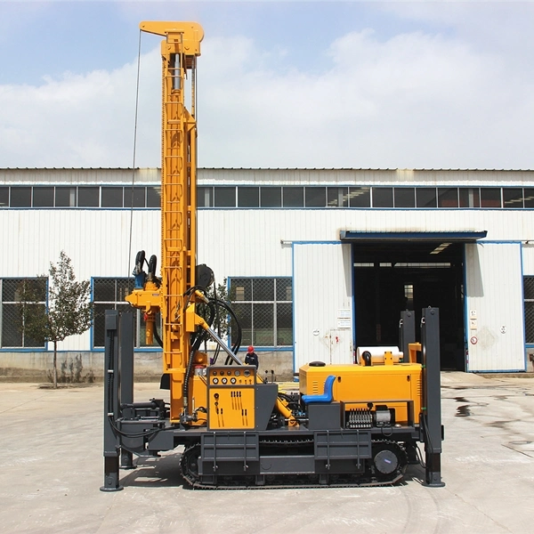 Compact Portable Hydraulic Mud Pump Drill Machine Geological Hydrological Trailer Crawler Rock Core Sample Drilling Rig