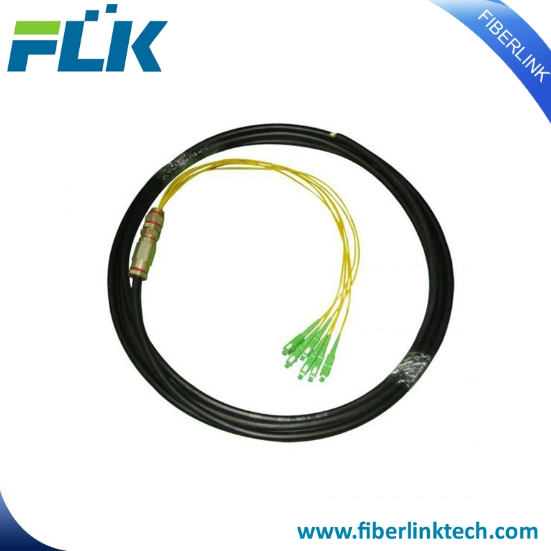 FTTH/FTTX 12 Colors Sc/LC/APC/Upc Cable Fiber Optical/Optic Multi-Pigtail