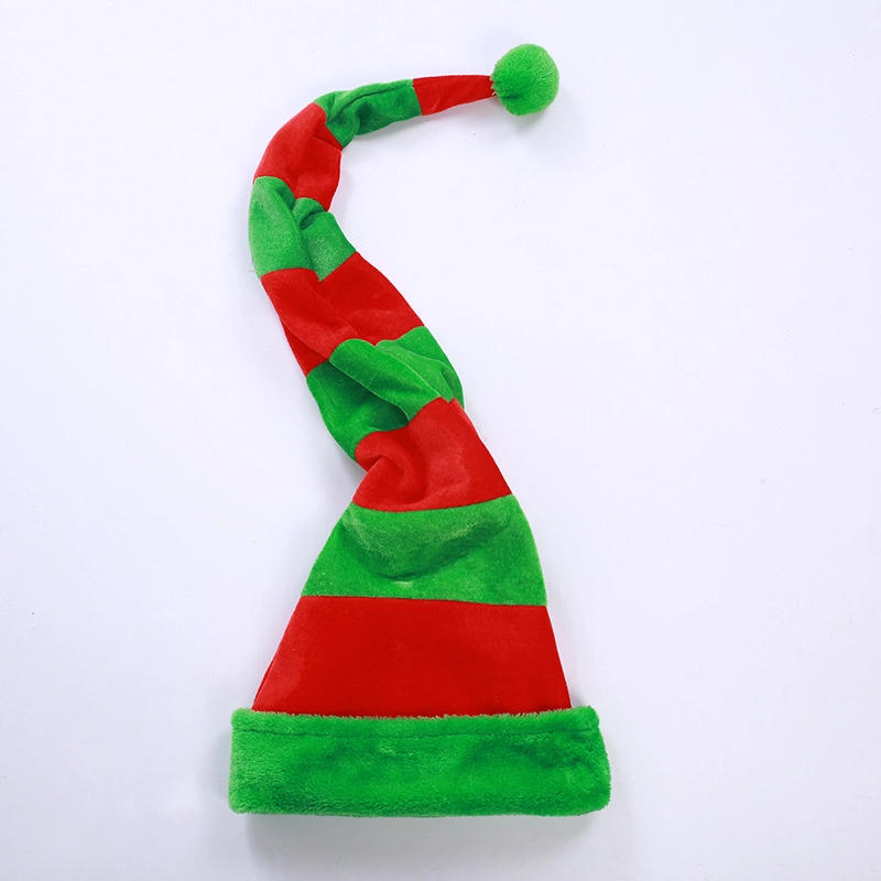 Funny Christmas Tree Shape Beanie Santa Hat for Kids Gifts