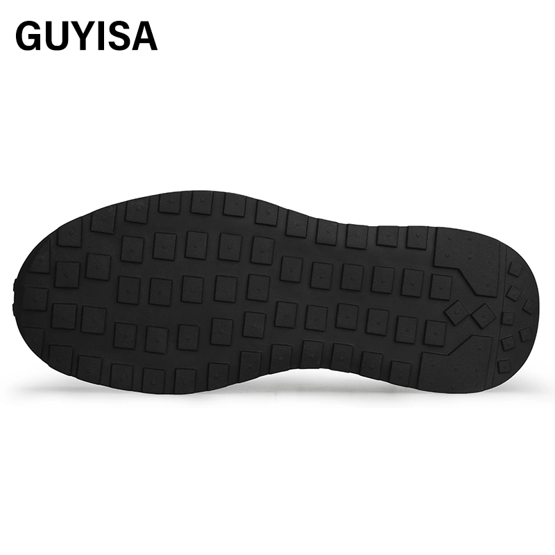 Guyisa Nouvelle mode décontracté léger anti-écrasement anti-perçage Chaussures de travail sécurité Chaussures