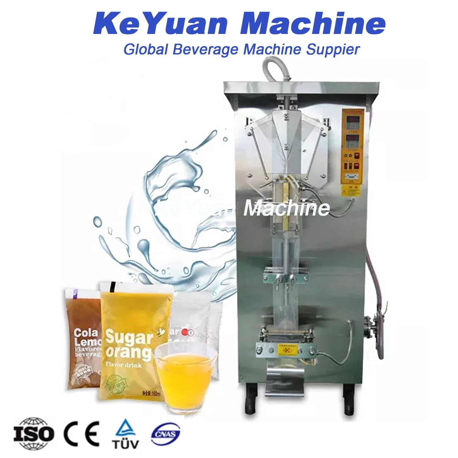 Automatic Drinking Pure Water Sachet Filling Packaging Machine