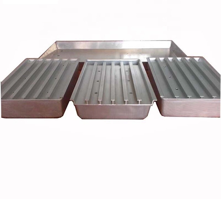 Umweltfreundliche Aluminium Gefrierbox für gefrorene Garnelen Block Ausrüstung Kontakt Tiefkühlplatte