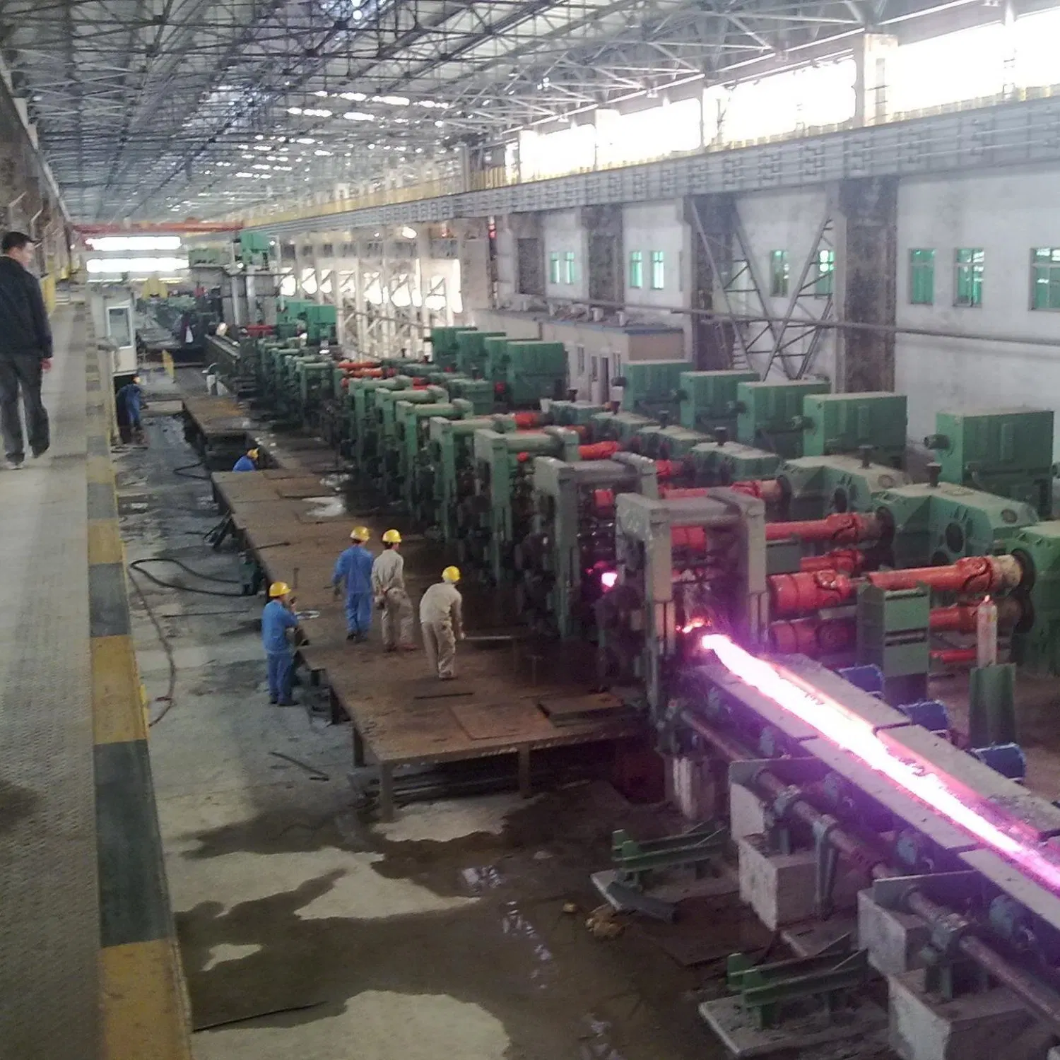 Complete Set of H Beam Continuous Rolling Mill Machine Line with High Yield