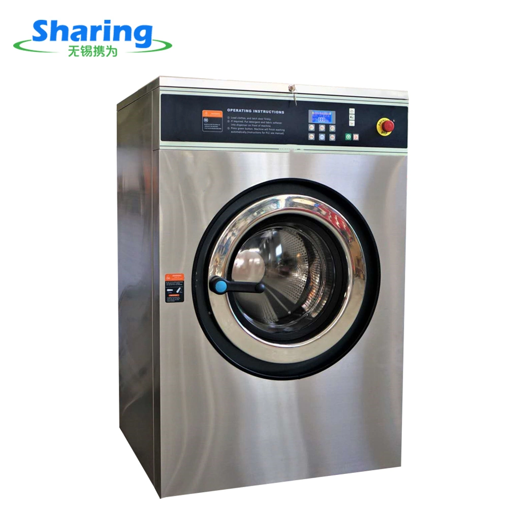 Fully Stainless Steel Industrial Washing Machine for Hotel Hospital Equipment Laundry Machine