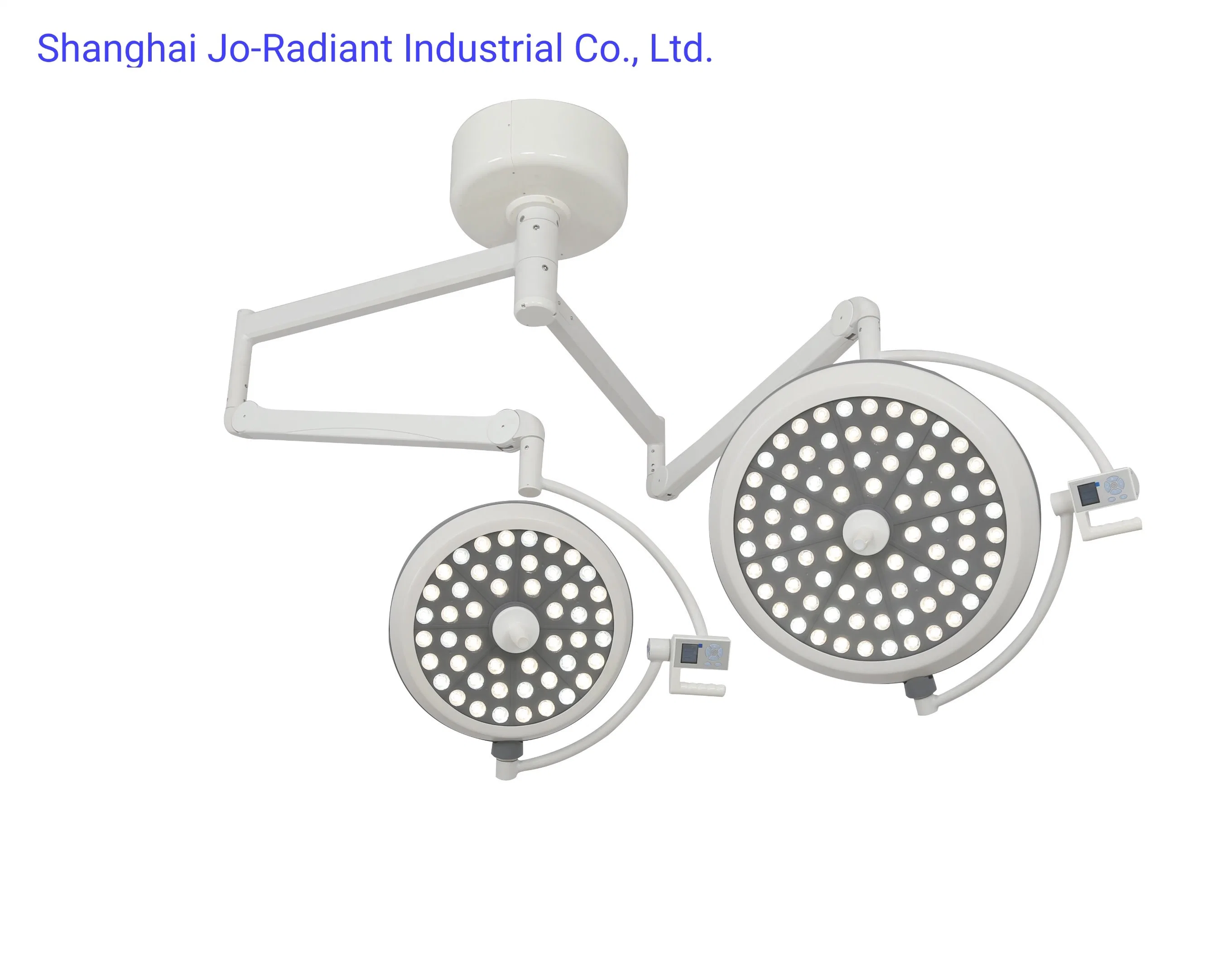 Hospital Double Arms Ceiling Mounted LED Surgical Light Operating Lamp