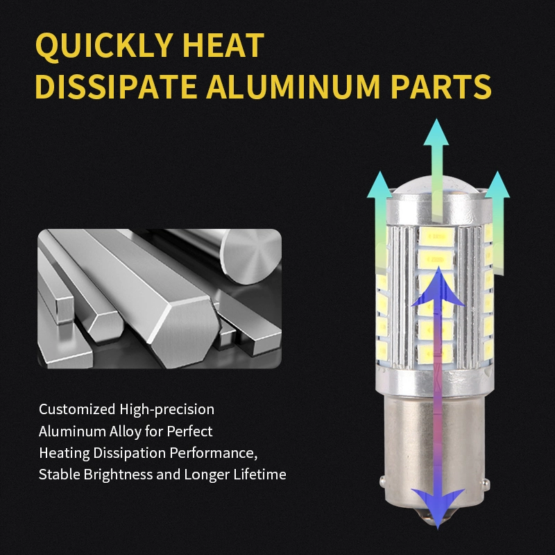 Fabrik Preis Auto LED Nebellampe Glühlampe 3157 3157 1156 1157 5630 33SMD LED-Rücklicht