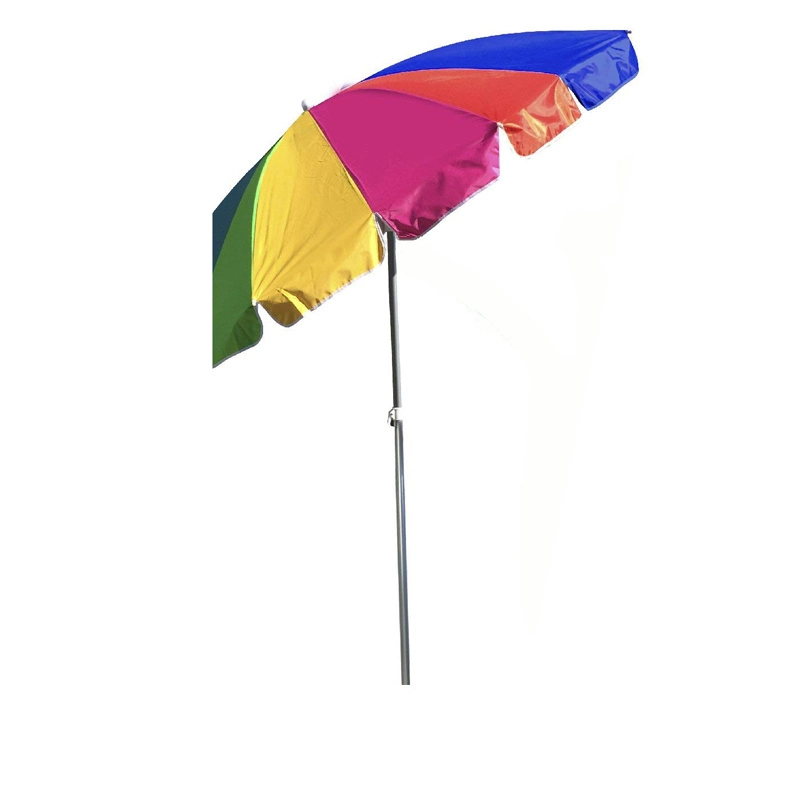 Rainbow Beach Umbrella - Portable Wind Beach Umbrella &ndash; Folding Beach Umbrella