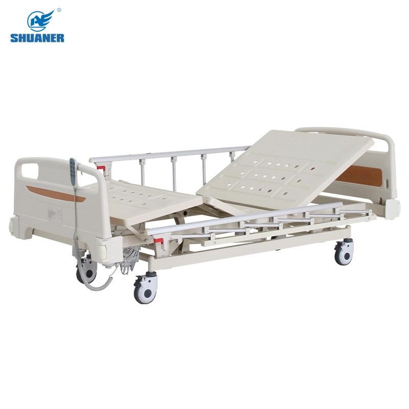 Precio competitivo el Hospital de la ICU muebles cama Meidical eléctricos eléctricos ABS cama de hospital equipos médicos