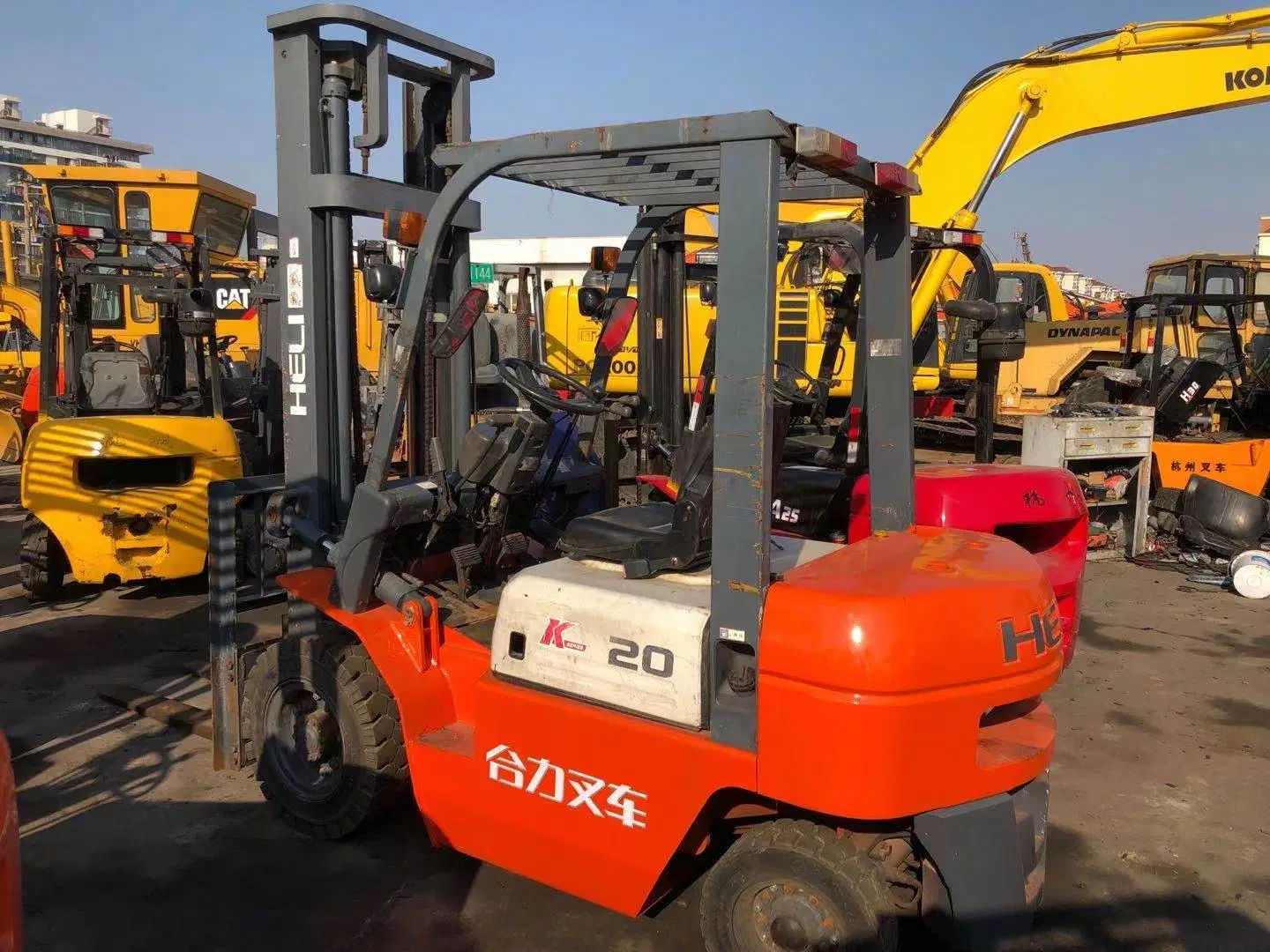 Used Forklift Truck 2 Ton 500 mm Load Center in Stock