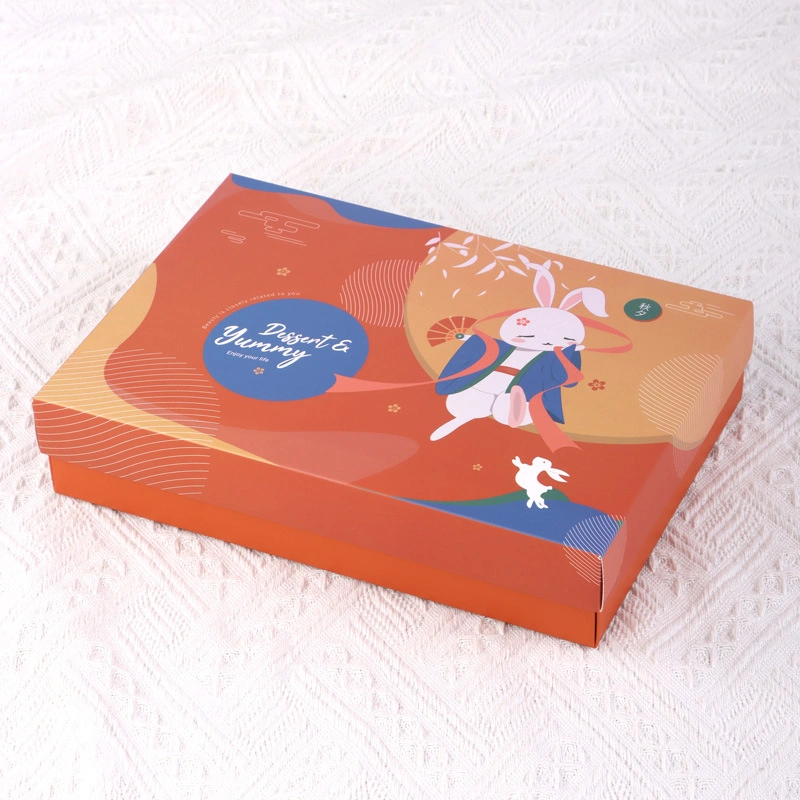 MID-Autumn Festival Gift Box Mooncake Box Baking Handmade Egg Yolk Crisp Packaging Box