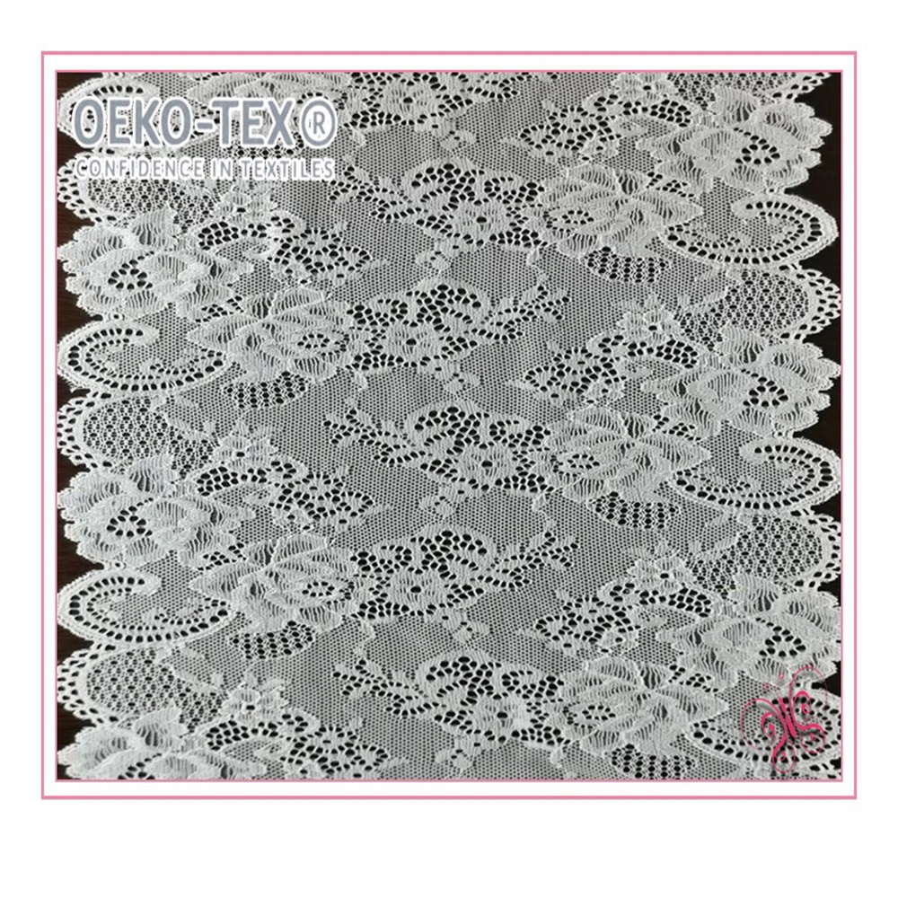 Fashion Nylon Spandex Lace for Lingerie Wide Trim Lace Accessories Textile