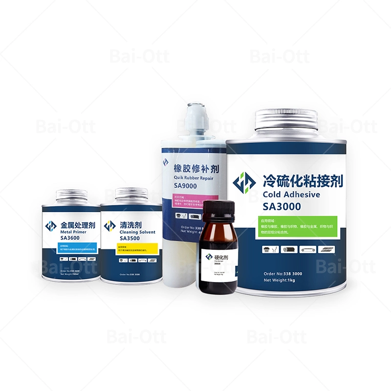 High Performance Rubber to Rubber Cold Bonding Adhesive with Hardener