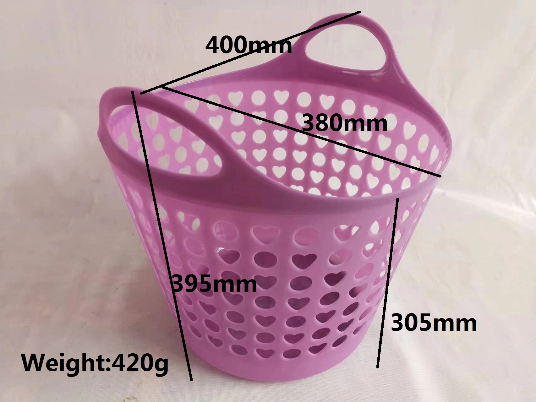 Injeção de plástico em segunda mão do molde da cesta da lavanderia usado molde da cesta