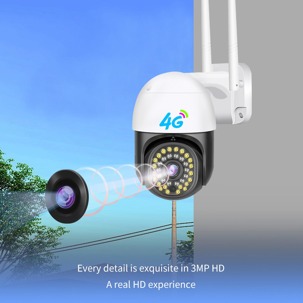 1.5 Inch High-Quality Solar PTZ CCTV Security Camera