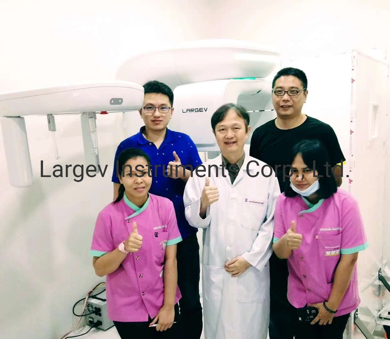 Hires 3D Dental Cbct Professor Xray Scanner 3D Image Examination of Root Cannal 160 150 Fov