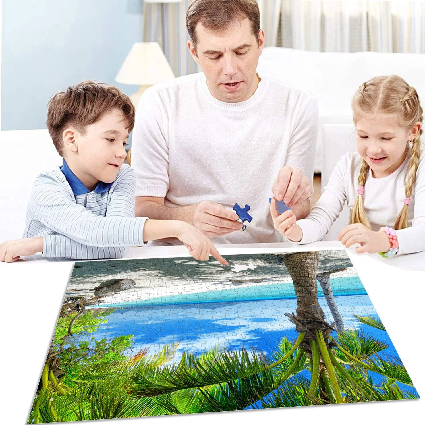 Hawaii Wholesale/Supplier Wooden 8000 Piece Puzzles Intellectual Educational Children&prime; S Toys, Birthday Gifts, Customisable Patterns and Sizes.