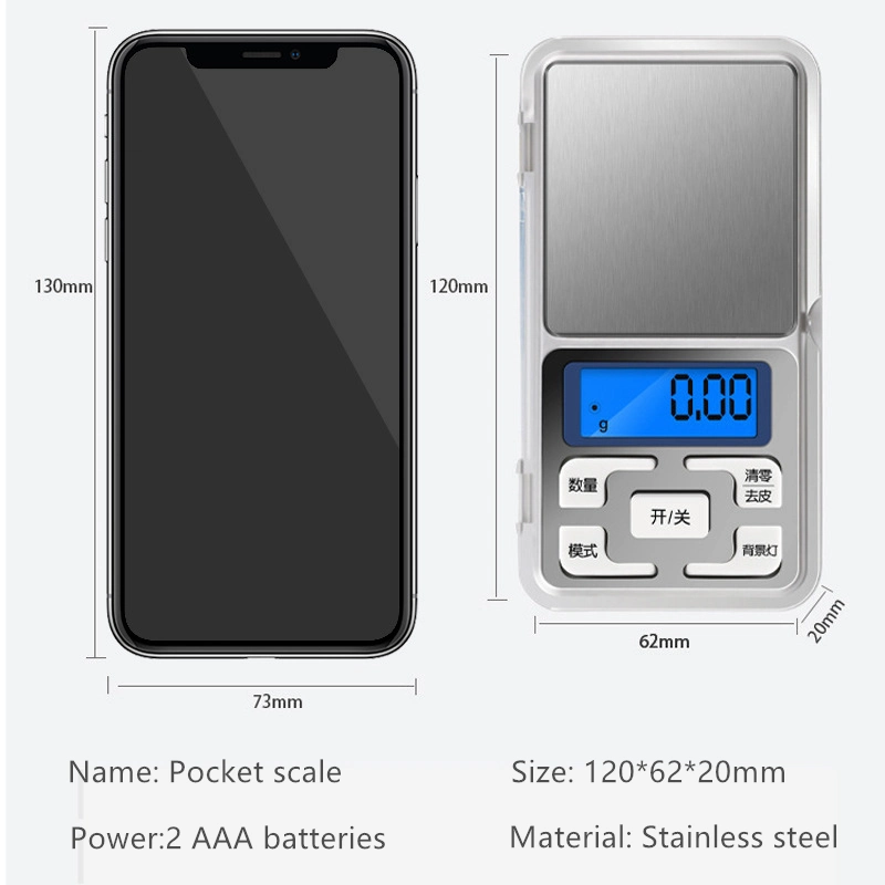 Cheap Kitchen Scales Digital Pocket Advertizing Scale (BRS-PS03)