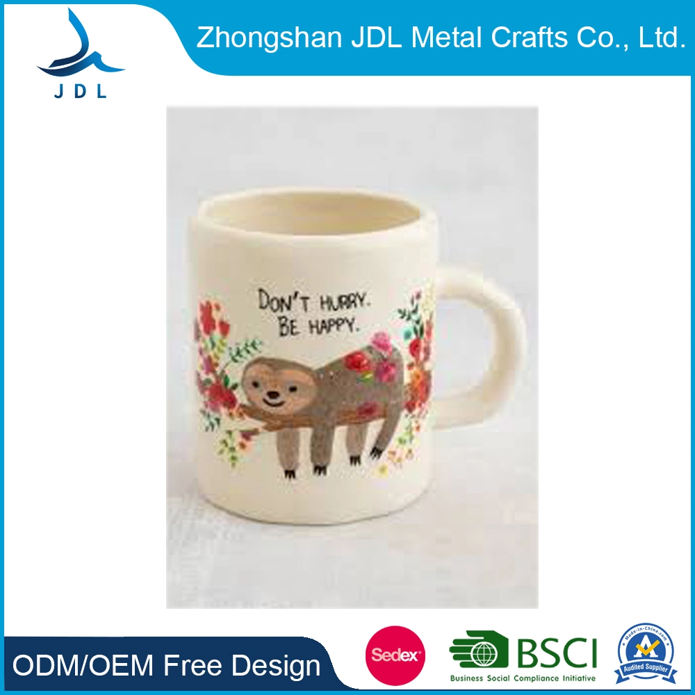 Promotional Gift Custom Color 11oz Ceramic Coffee Mug with C-Handle From China (20)