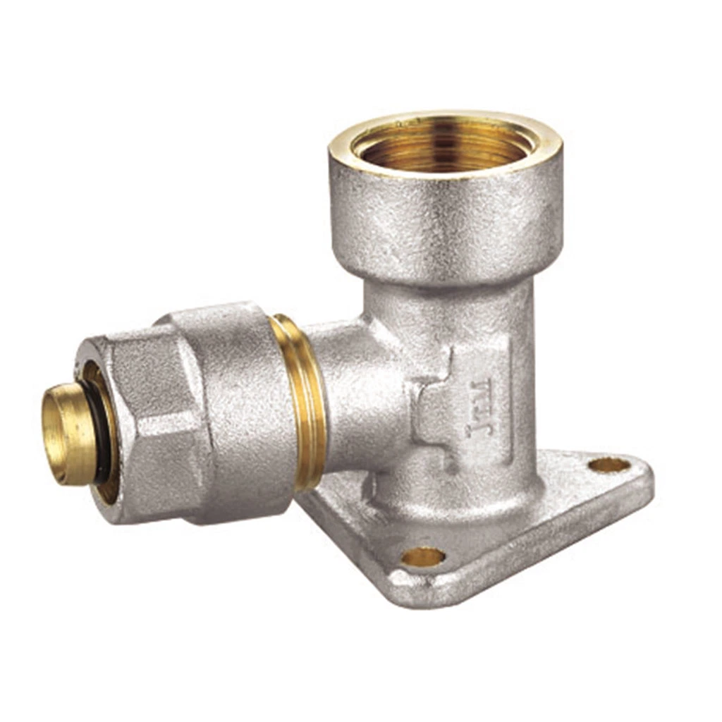 Customized Brass Press Fittings Pipe Connector for Multilayer Pipe Fitting Brass Elbow