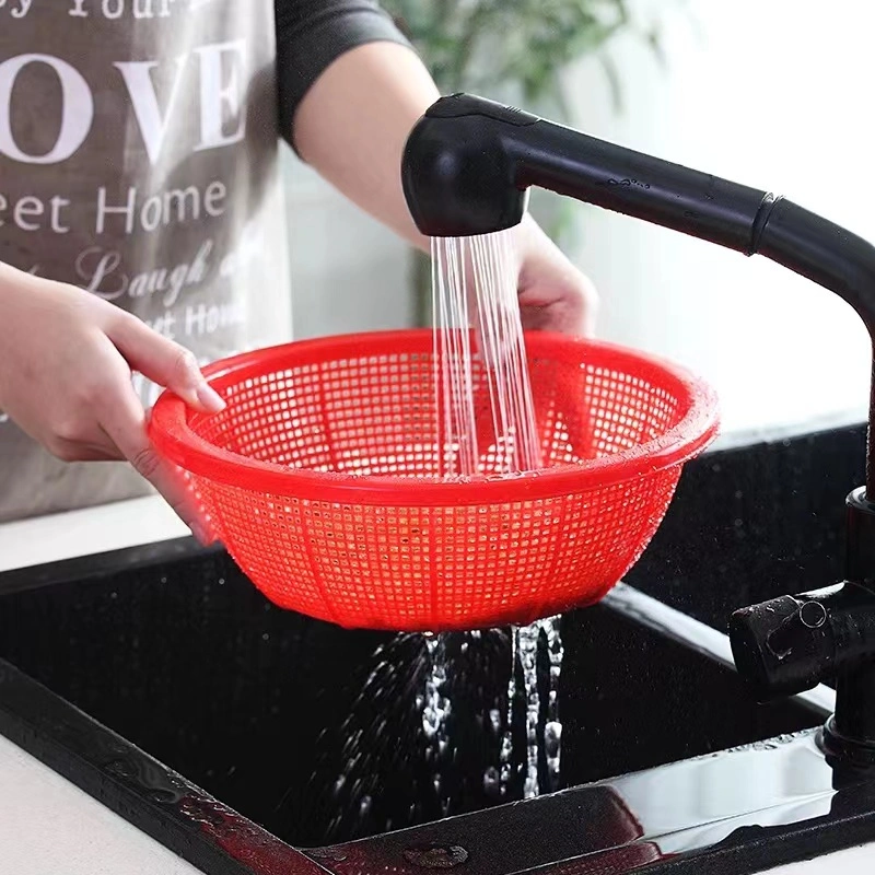 Plastic Drain Basket for Kitchen Washing Vegetables