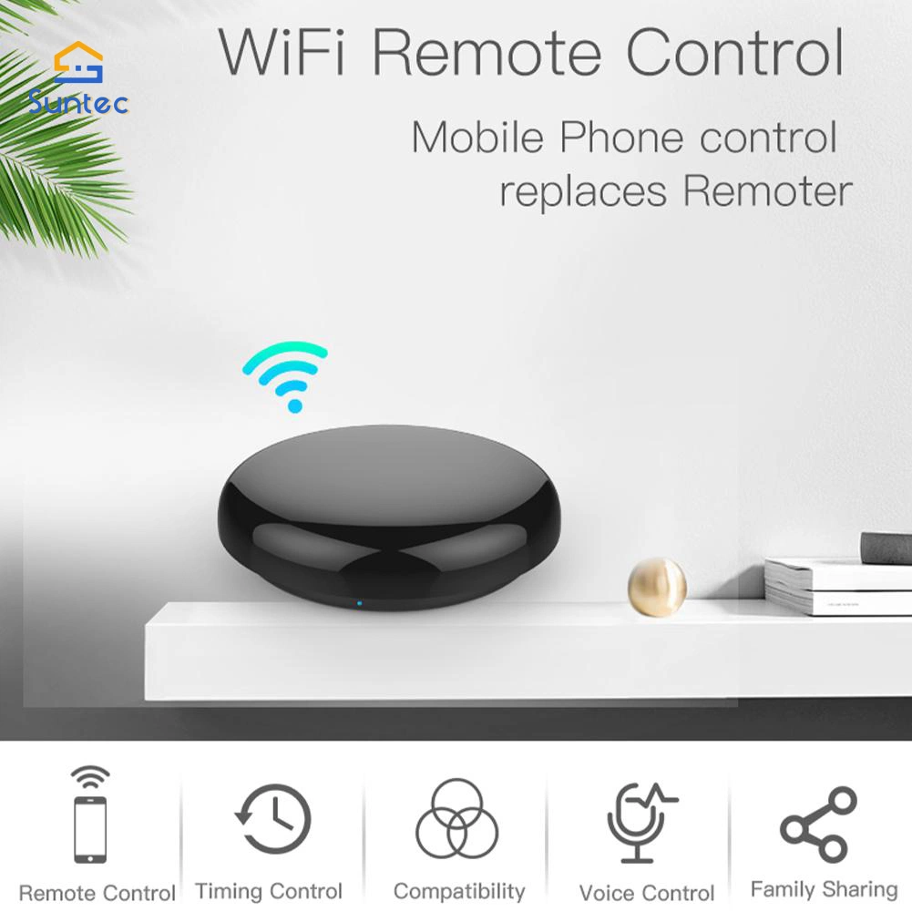 WiFi Smart IR Controller Infrared Wireless Remote Control Via Smart Life Tuya APP Work