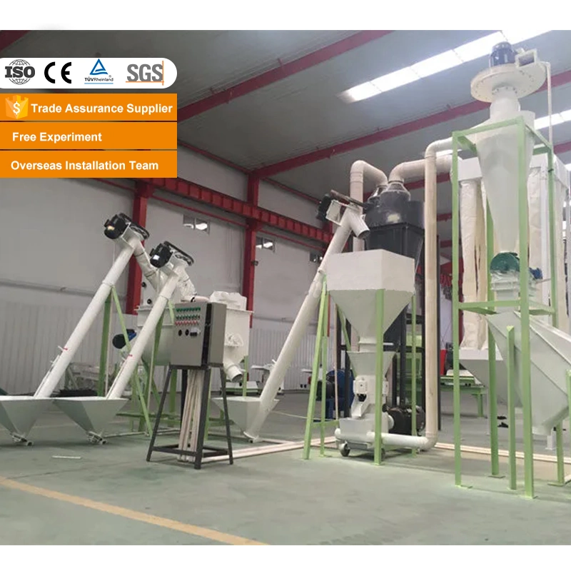 Gate 1-2t/H Processing Cat Litter Manufacturing Machine