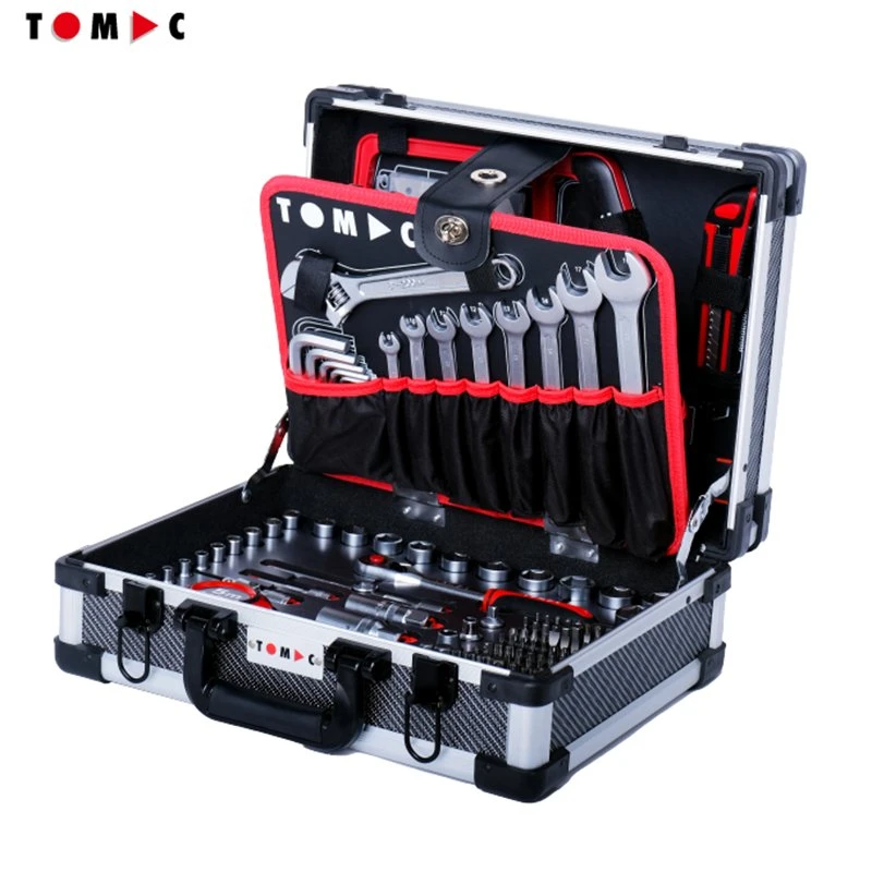 Tomac 180PCS Household and Repairing Hand Tool Set Kit with Aluminium Case