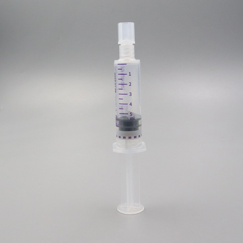 Disposable Sterile Saline Flush Syringes Plastic Prefilled Syringe