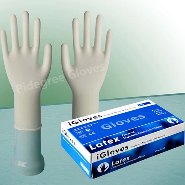 Super Soft Power Latex Exam Gloves