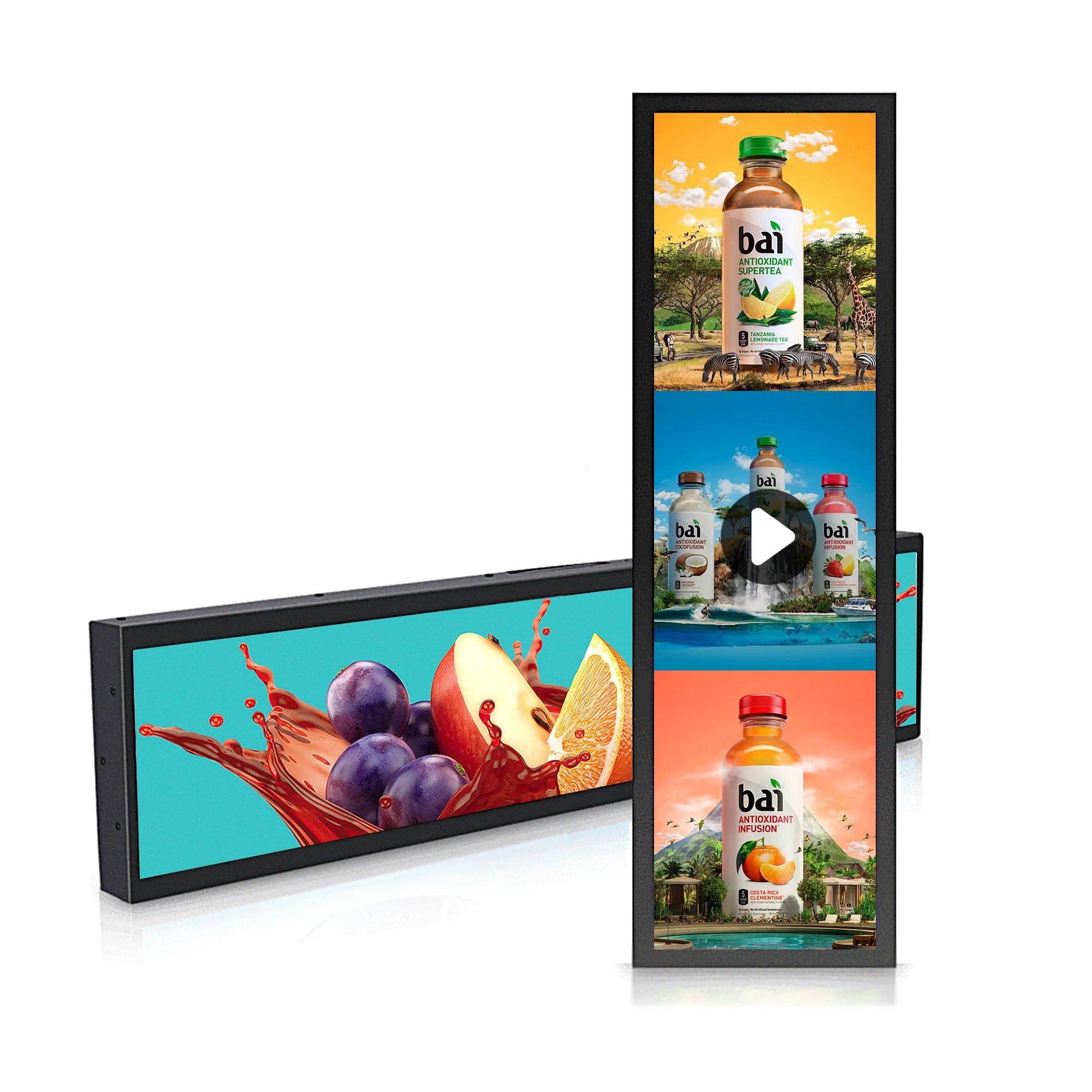 28 Inch Ultra-Wide Stretched LCD Touch Monitor Display