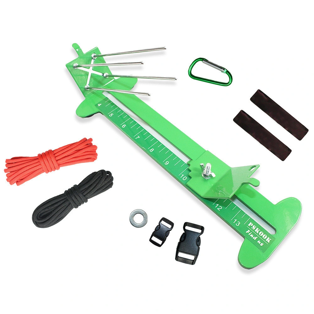Adjustable Length Bracelet Jig Kit Paracord Tool Metal Weaving Ci13973