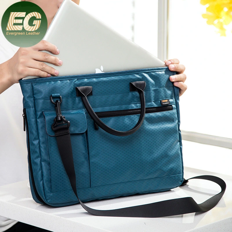 Sh1924 Designer Custom Print Black Computer Bags for Women Slim Notebook Handbag Printing Waterproof Sleeve Briefcase Laptop Bag with Strap
