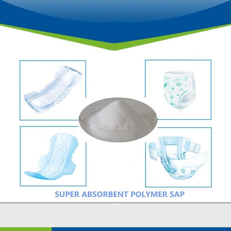 Gel SAP Super absorbant polymère poudre humidité cristaux de rétention sodium Polyacrylate pour couches