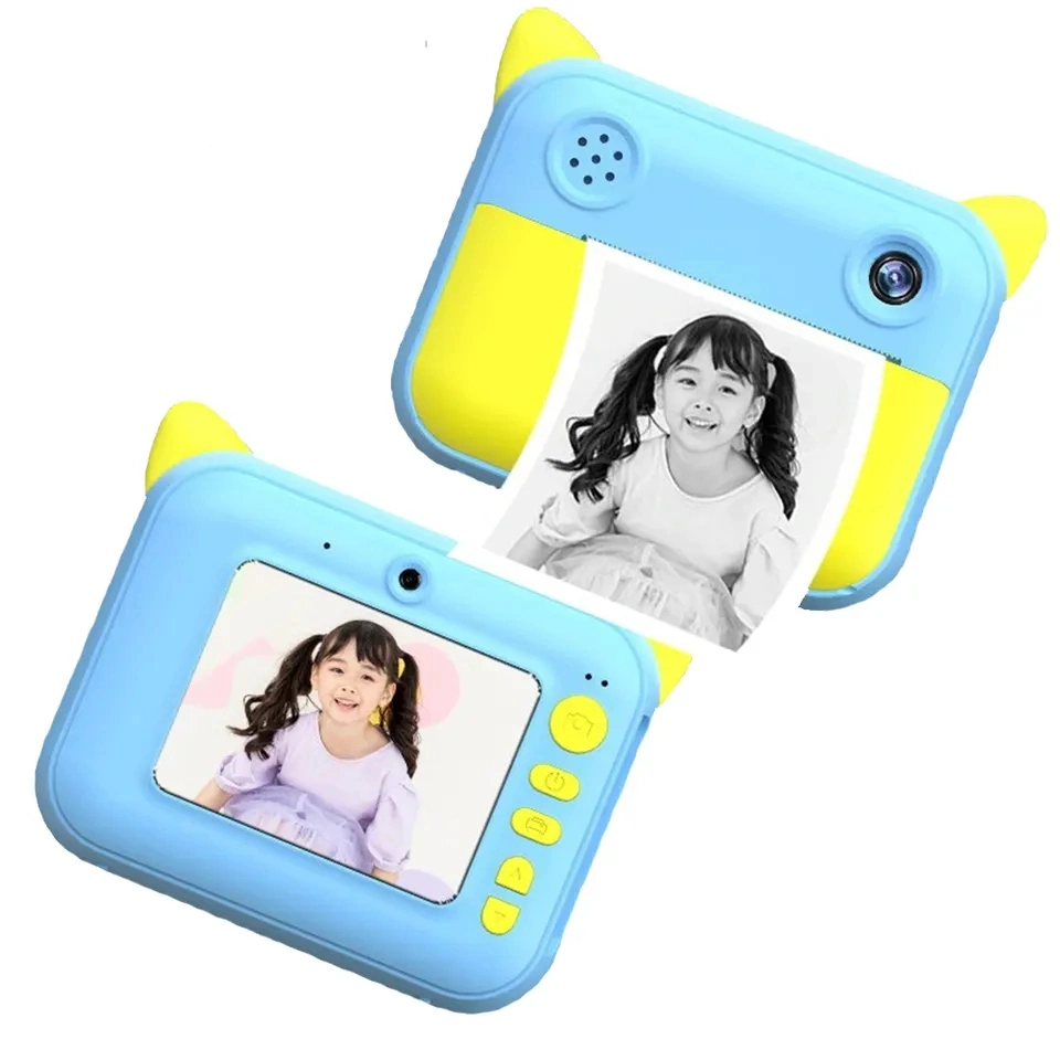 1080p Kinder Instant Print Foto Spielzeug Kamera Outdoor Kinder klein Mini-Video-Micro-Digitalkamera für Kinder