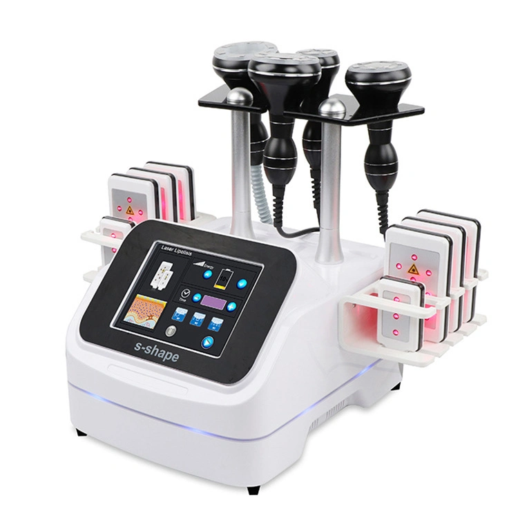 Ofan Portable Multifonction RF with Liposuction Ultrasound Lipo Cavitation Laser Slimming Machine for Belly Fat Removal