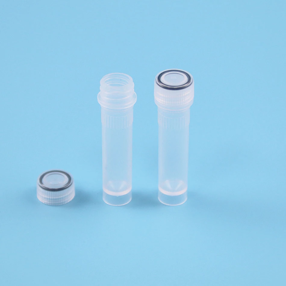 100Piece/saco com impressão de logótipo Jshxrt φ 20 × 58 mm tubo criogénico para aplicações médicas Tubo