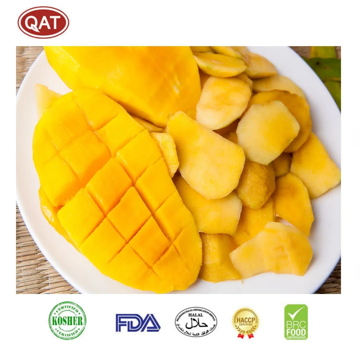 Gran valor IQF Frutas Mango congelado Halve con Venta al por menor a granel Precio