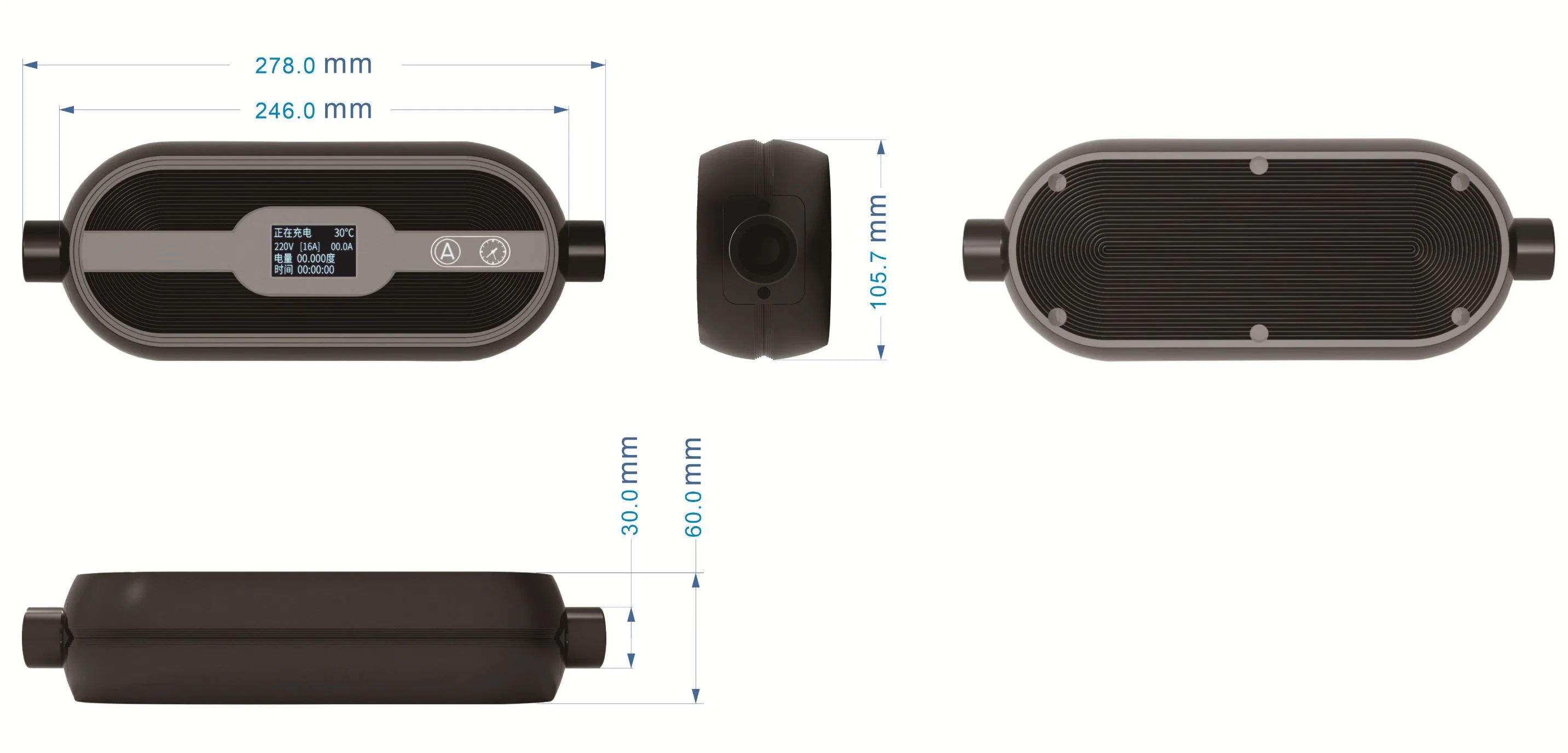 EV Charging Station with CE Approved 3.5kw Car Battery Charger