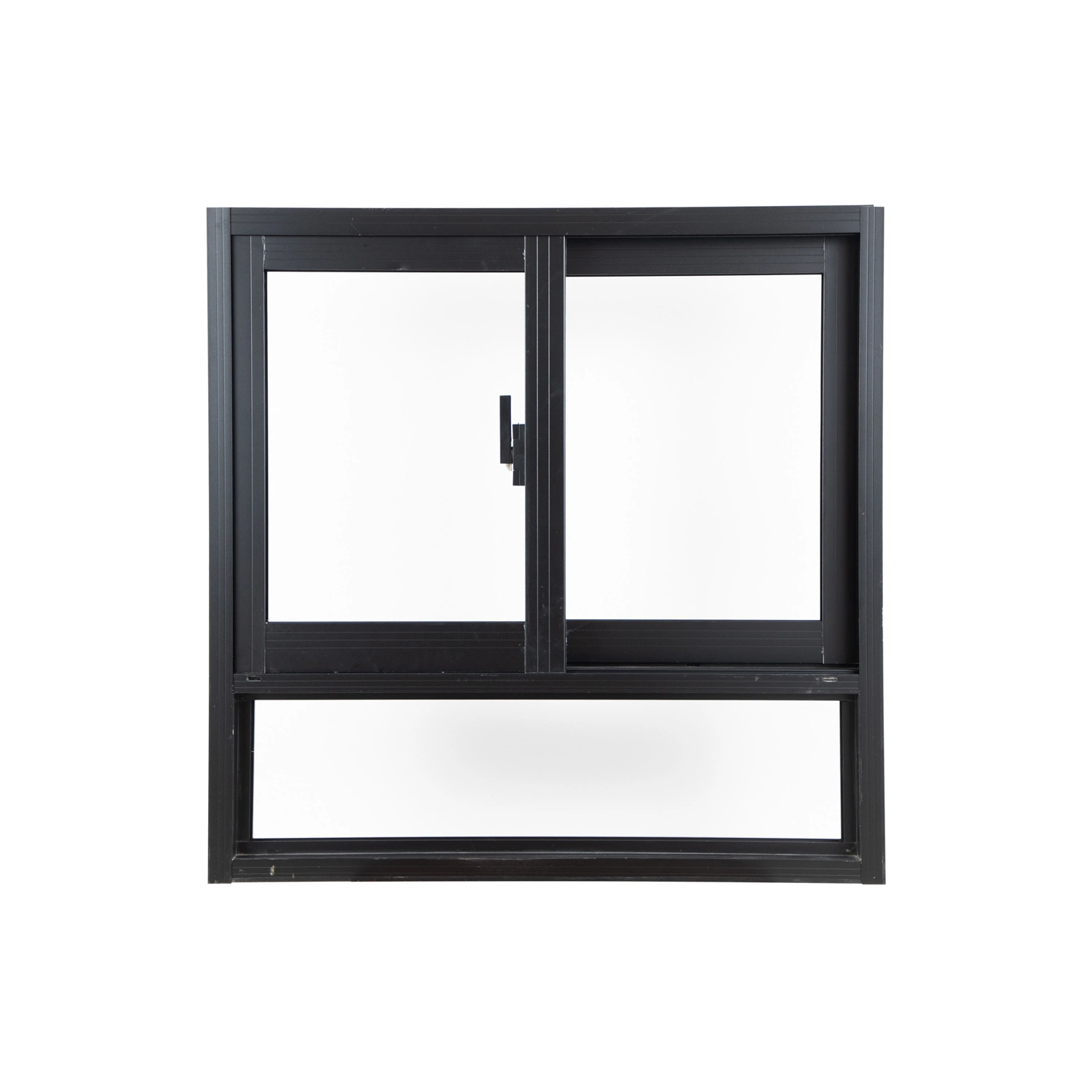 China Wood Grain Finish Aluminium Casement Window/Customized Heat Insulation Aluminium Window/ Aluminum Window 2021 New Design Manufacturer Aluminum Window