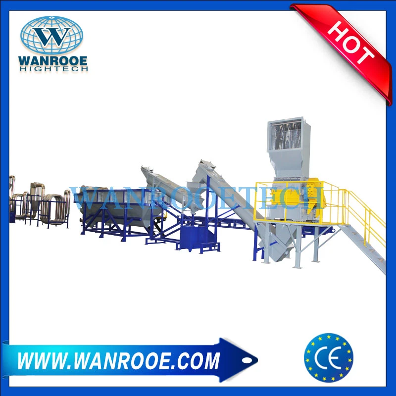 Waste PP PE Film Washing Line Greenhouse Film Washing Machine