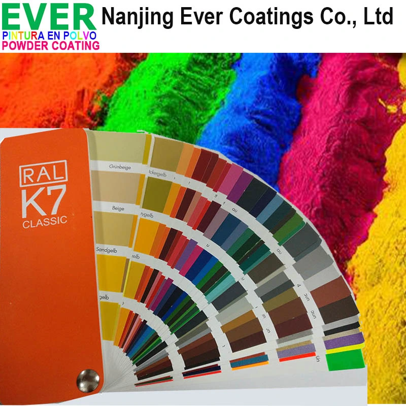 Feihong Brand Electrostatic Spray Epoxy Polyester Ral Color Pintura En Polvo Powder Coating