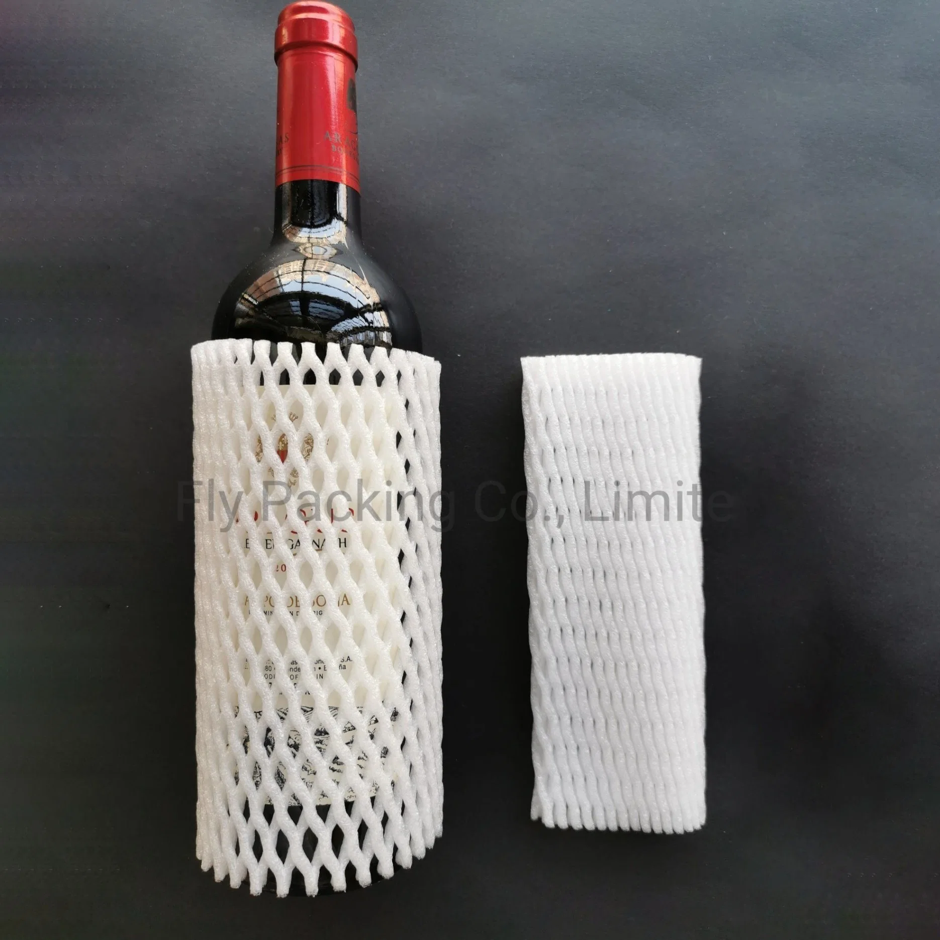 Sleeve Mesh Sock for Wine Bottle Protector Shockproof Foam Net