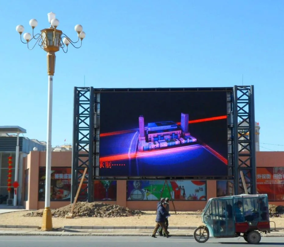 Constant Drive Text Fws Shenzhen China Outdoor Full Color Display Advertising