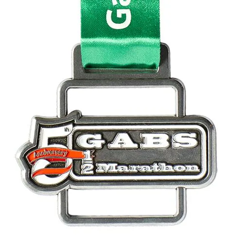 Laufen Schwimmen Nickel versilbert Custom Logo 3D Marathon Laufen Rechtschreibung Bee Abu Dhabi Souvenir Geschenk Werbepreis Medaille Handwerk Turniermedaille